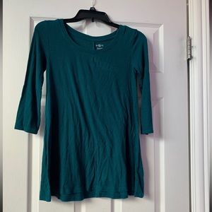 Kohls Junior SO Green Tunic